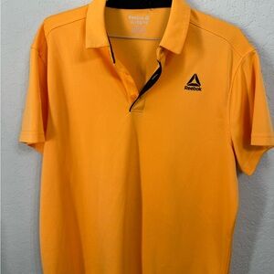Reebok Men's Bright Orange Polo